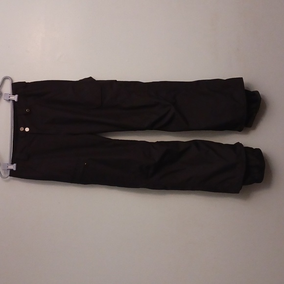 Burton size small men's black snowboarding cargo multi pocket pants. - Picture 1 of 17